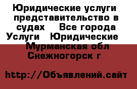 Юридические услуги, представительство в судах. - Все города Услуги » Юридические   . Мурманская обл.,Снежногорск г.